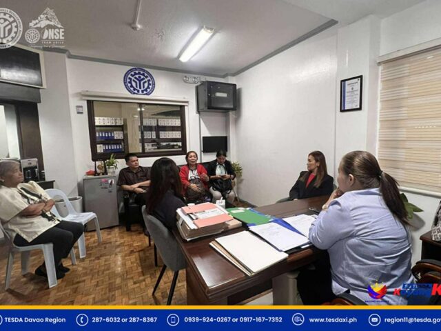 𝗛𝗼𝗹𝘆 𝗖𝗵𝗶𝗹𝗱 𝗖𝗼𝗹𝗹𝗲𝗴𝗲 𝗼𝗳 𝗗𝗮𝘃𝗮𝗼 𝗣𝗮𝘆𝘀 𝗖𝗼𝘂𝗿𝘁𝗲𝘀𝘆 𝗩𝗶𝘀𝗶𝘁 𝘁𝗼 𝗧𝗘𝗦𝗗𝗔 𝗗𝗮𝘃𝗮𝗼 𝗖𝗶𝘁𝘆 𝗗𝗶𝘀𝘁𝗿𝗶𝗰𝘁 𝗢𝗳𝗳𝗶𝗰𝗲.