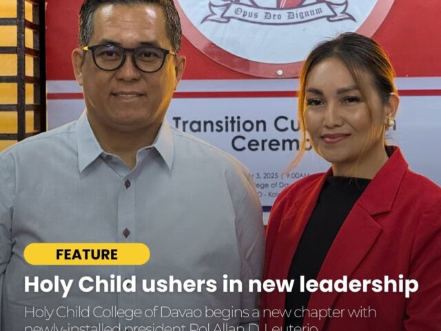 holy child ushers in new leadership.